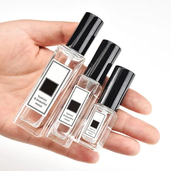 

1pcs 5/10/18ml Empty Refillable Bottles Portable Perfume Bottle Traveler Glass Spray Atomizer Transparent Container Wholesale