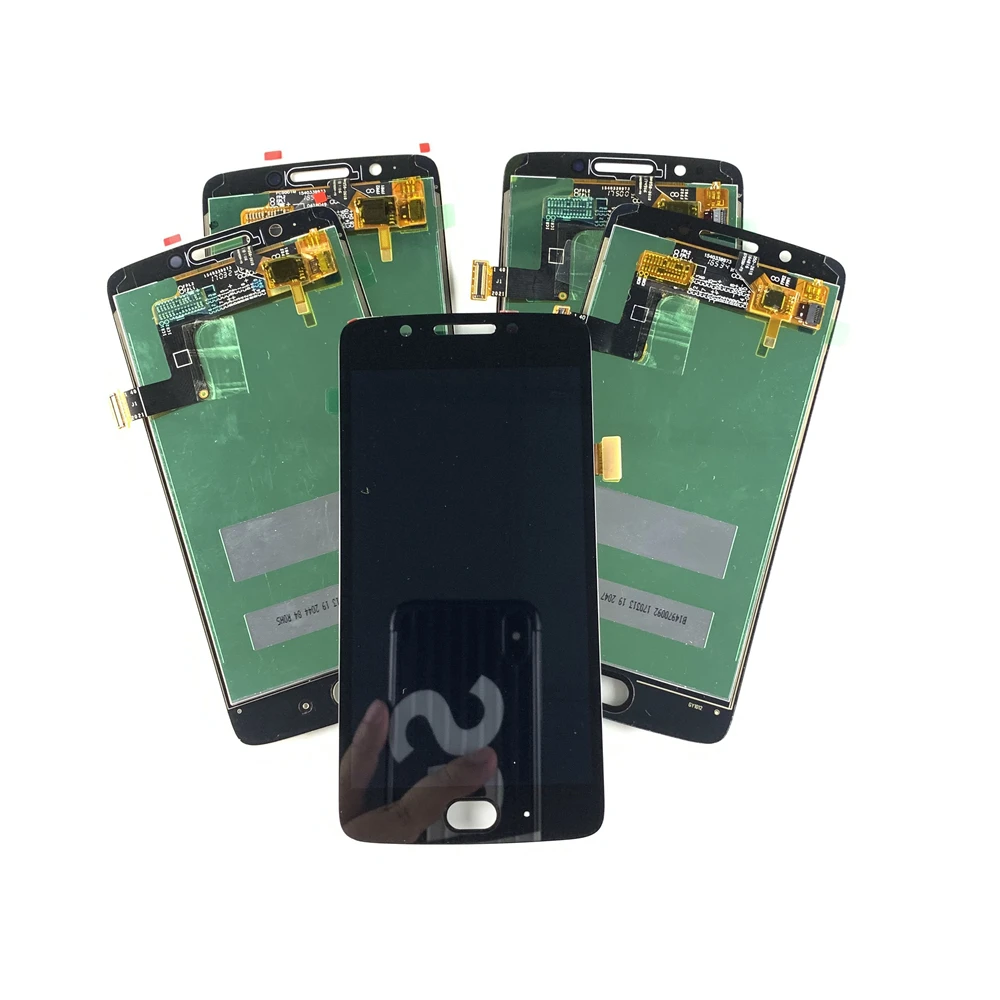 5 шт./лот ЖК-дисплей для Motorola Moto G5 XT1672 XT1676 сенсорный экран дигитайзер Замена XT1670