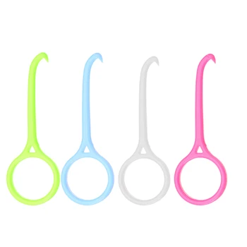 

1/4PCS Dental Removal Tool Plastic Braces Hook Nice Orthodontic Aligner Remove Invisible Braces Clear Oral Aligner Care