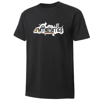 

Mathematics T-Shirts Men'S Math Tools Printed 2020 Summer Loose Fit Male Tees Tops Cotton Short Sleeve Hot Fashion Streetwear