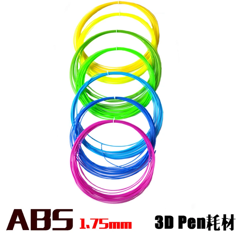 10 м/1,75 мм ABS граффити 3D печать Ручка нити расходные материалы DIY Ручная роспись творческие каракули игрушки стерео Dauber Graffito