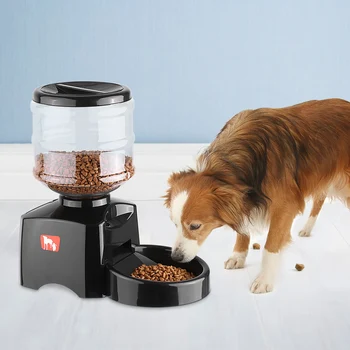 

Electric Programmable 5.5L LCD Display Automatic Pet Feeder For Cat Dog