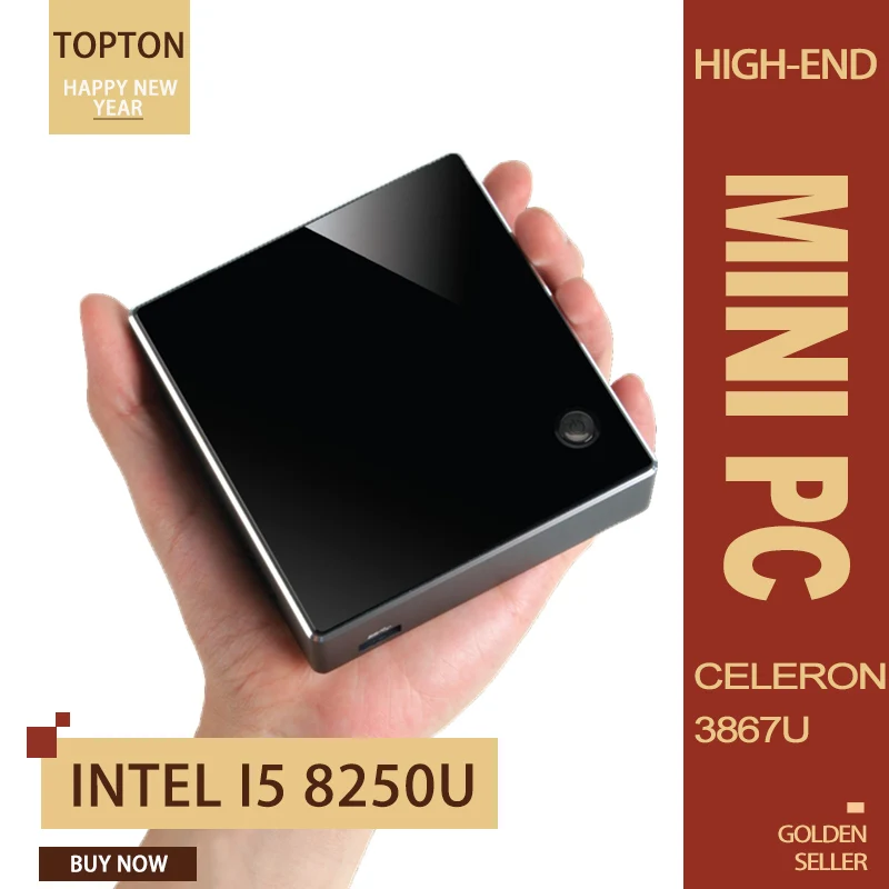 

Intel NUC i5 8250U Mini PC/HTPC, Intel Celeron 3867U WiFi, Bluetooth, 4k Support, Dual Monitor, Windows 10 Professional 64Bit PC