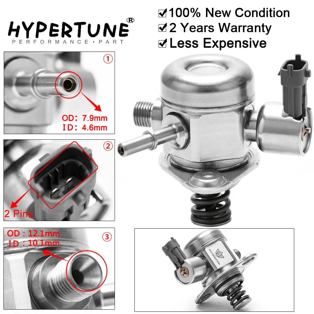 

Hypertune - High Pressure Fuel Pump OEM Mechanical Made For Ford Focus Fiesta C1BG9D376AA 0261520253 HT-FPB121-QY