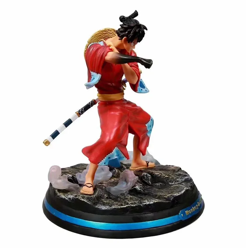 One piece gear четвёртая фигурка Луффи 1/6 масштаб окрашенная фигура кимоно вер. Обезьяна д Луффи ПВХ фигурка игрушки Brinquedos аниме