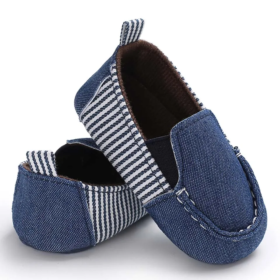 Fashion Newborn Infant Baby Girl Kids Shoes Baby Boy Canvas Sneaker Soft Sole Crib Prewalker Toddler Anti-Slip First Walker