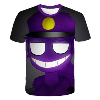

Boys Clothes Children Five Nights At Freddy Cartoon Kids T shirts Kids 5 Freddys Clothes Girls Tshirts Summer Short Sleeves Tops