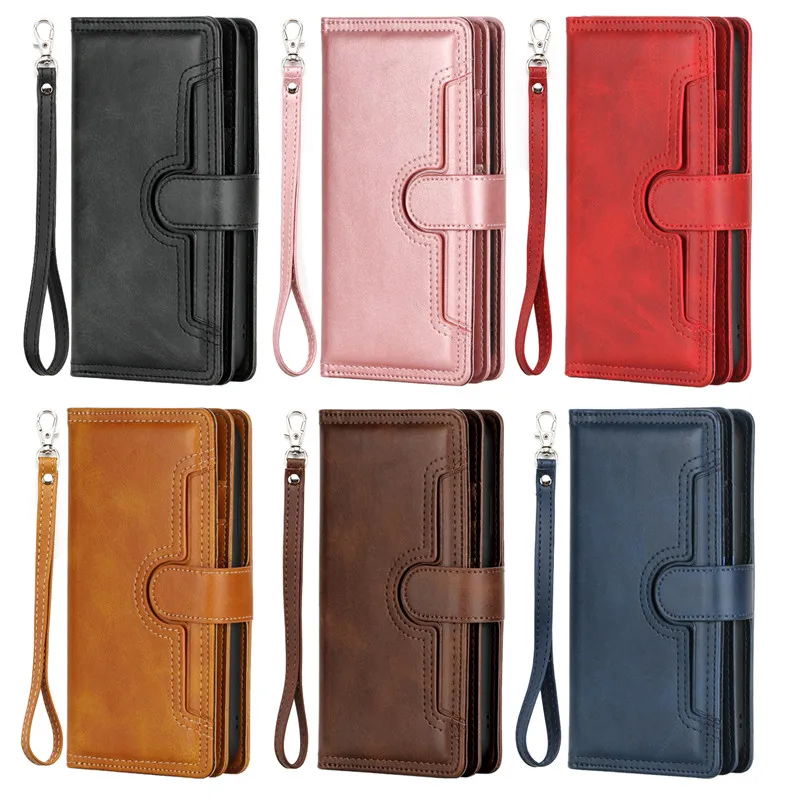 Multi-functional Leather Case for iPhone 6 6S 7 8 Plus 11 Pro XS Max X XR Coque Wallet Phone Cases for Samsung S20 Ultra Cover Multi-functional Leather Case for iPhone 6 6S 7 8 Plus 11 Pro XS Max X XR Coque Wallet Phone Cases for Samsung S20 Ultra Cover