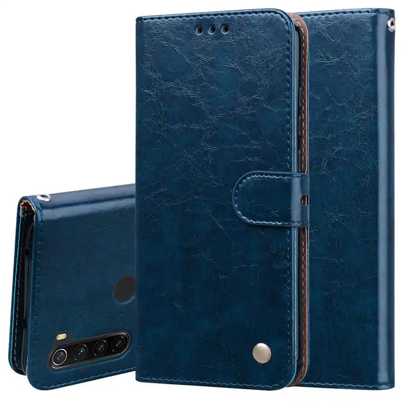 

Чехол для Xiaomi Redmi Note 8, 8T, кожаный, откидной, с магнитной застежкой