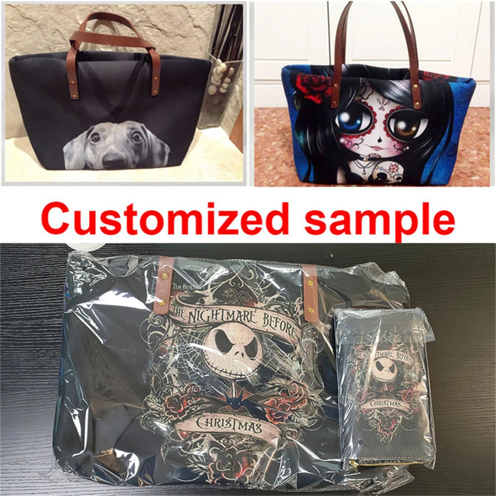 FORUDESIGNS-Women-Luxury-Handbag-Wallet-Set-Nightmare-Before-Christmas-Printed-Halloween-Cartoon-Skull-Jack-Design-Shoulder (4)