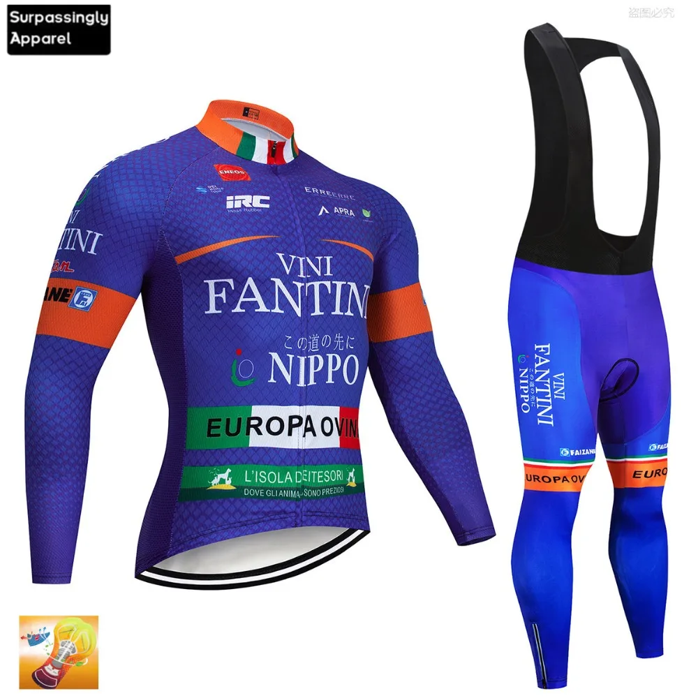 Pro UCI Team VINI велосипедная майка с длинным рукавом, наборы, мужская синяя Ropa Ciclismo велосипедная майка, одежда для велоспорта, спортивная одежда