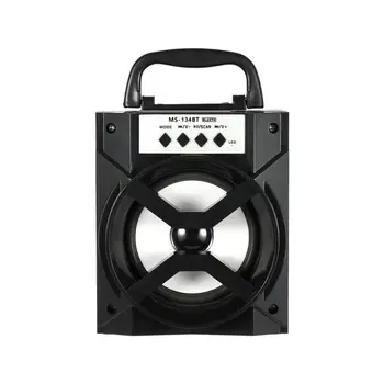 

Outdoor Bluetooth Wireless Portable Speaker Super Bass with USB/TF/AUX/FM Radio