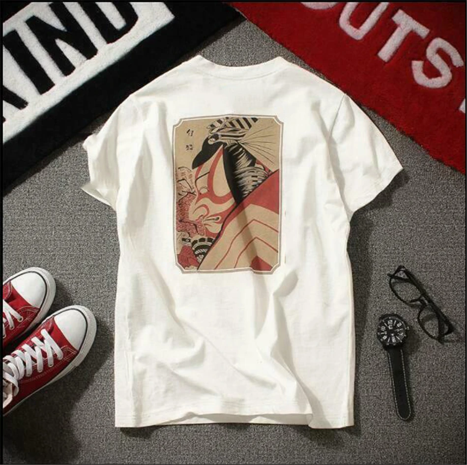 7.5US $ |19Summer Trend New Mens Printing Short Sleeved T Shirt Youth Stude...