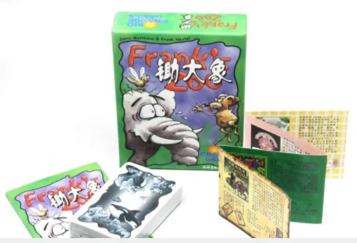 Frank Zoo Elephant Hoe Chinese Version High Quality Version Classic Table Tour