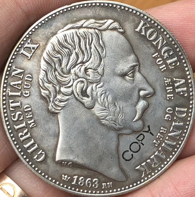 Дания 1863 копия монет
