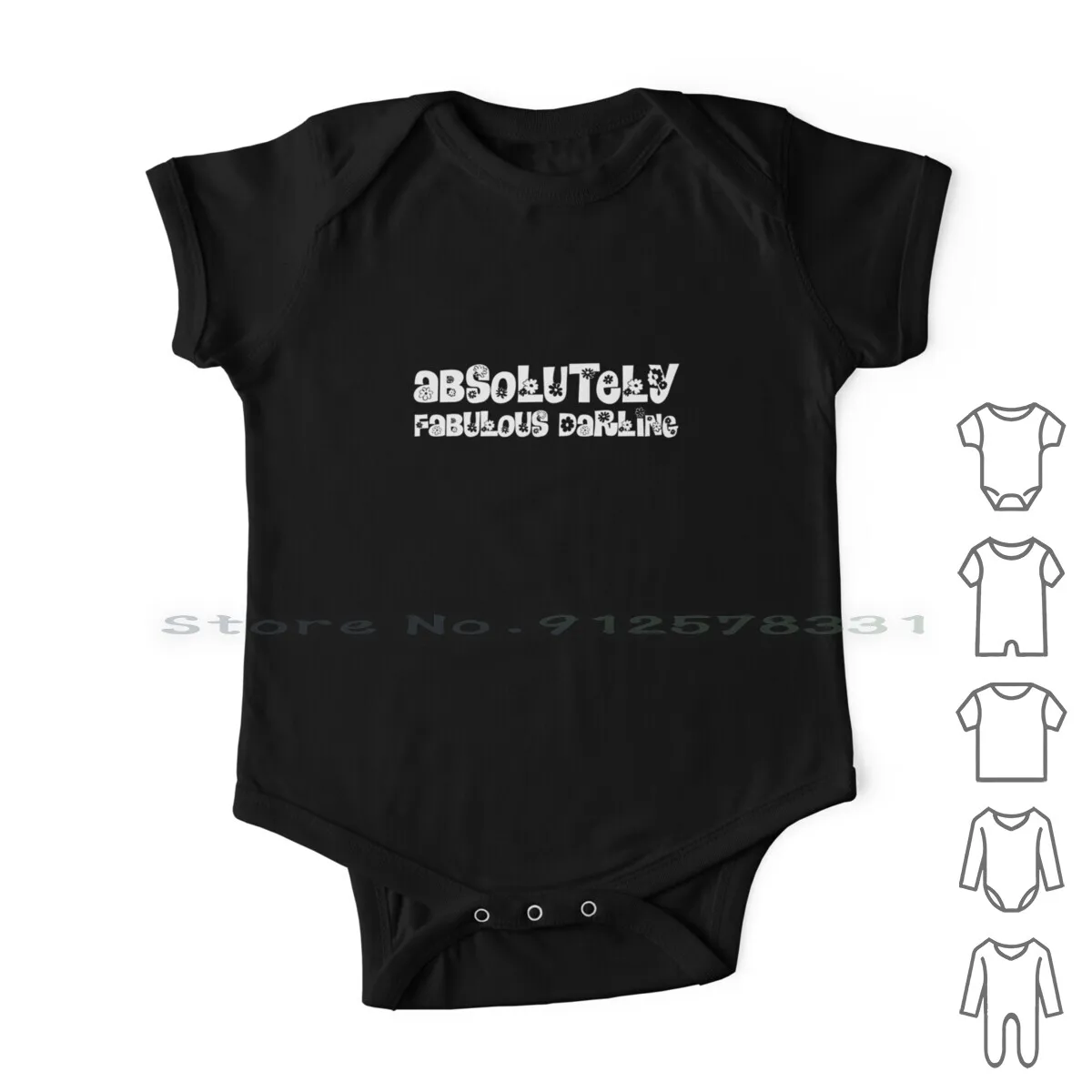 

Absolutely Fabulous Darling Cute Funny Gift For Lovers Newborn Baby Clothes Rompers Cotton Jumpsuits Fabulous Absolutely Gay