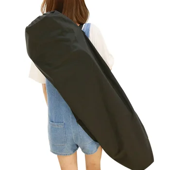 

Carrying Thickened Storage Single Shoulder Skateboard Bag Longboard Backpack Accessories Black Protection Outdoor Oxford Cloth
