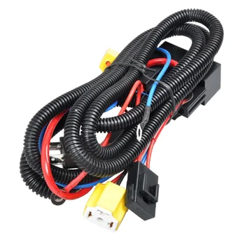 

DHBH-LED Headlight Wiring Harness Halogen H4 Graced Quad Booster Brightening Line Modified Quad Factory Direct