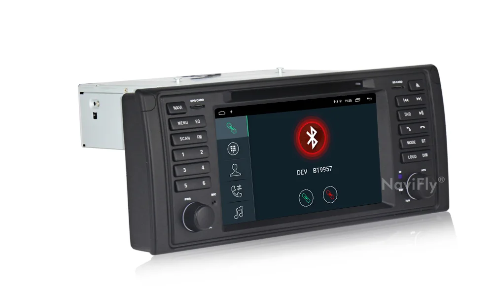 Cheap NaviFly Android 9.1 GPS multimedia player for BMW X5 E53 1999-2005 2006 E39 1995 1996 1997-2003 Car radio BT AM Quad core 2+32G 23
