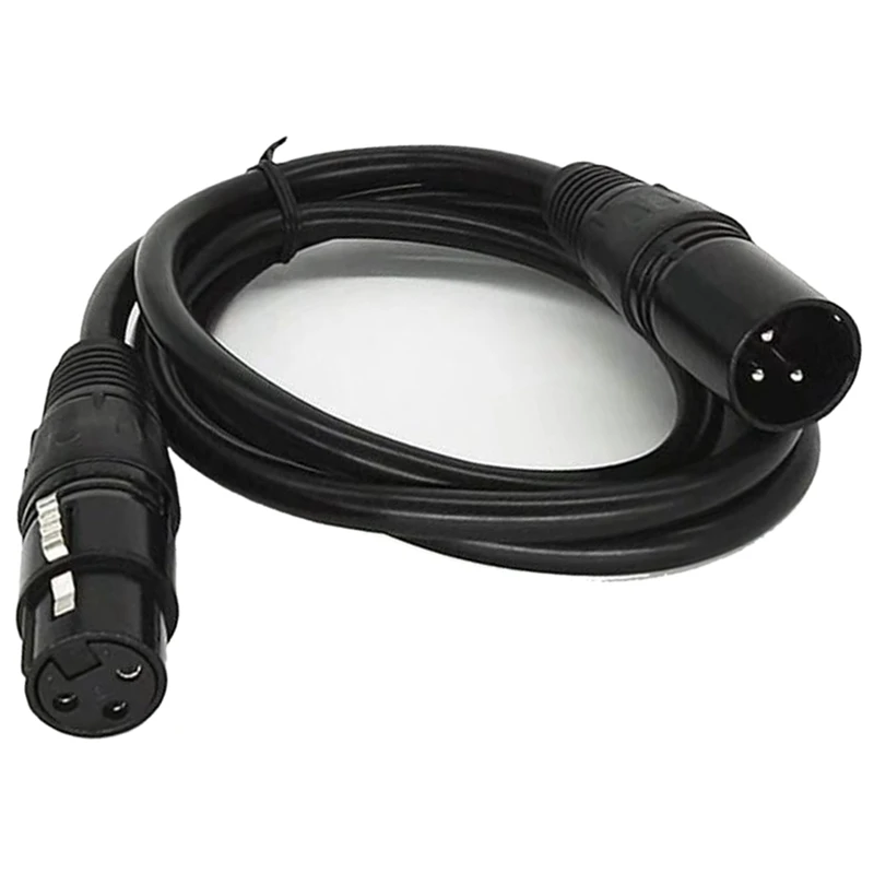 XLR кабель мужчин и женщин M/F OFC аудио кабель экранированный для микрофона микшер 3M