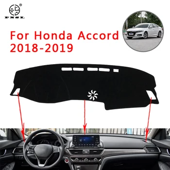 

PNSL Car Dashboard Cover Dash Mat Dash Pad Carpet For Honda Accord 2018-2019 Sun protection anti - slip anti - uv