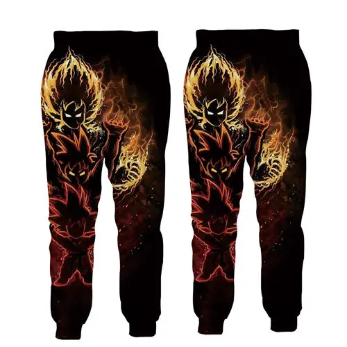 dragon ball pants 05 Dragon Ball Z джоггеры женские спортивные брюки мужские японские 3D аниме печати шаровары унисекс уличные хип хоп мешковатые брюки на заказ S-6XL - Цвет: dragon ball pants 05