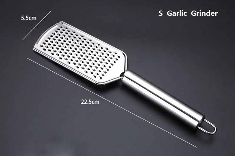 S Garlic Grinder 21 шт., кухонный гаджет для овощей и фруктов, Овощечистка, терка, резак для чеснока, измельчитель для сыра, нож для пиццы, лопатка для торта, инструменты для выпечки - Цвет: S Garlic Grinder