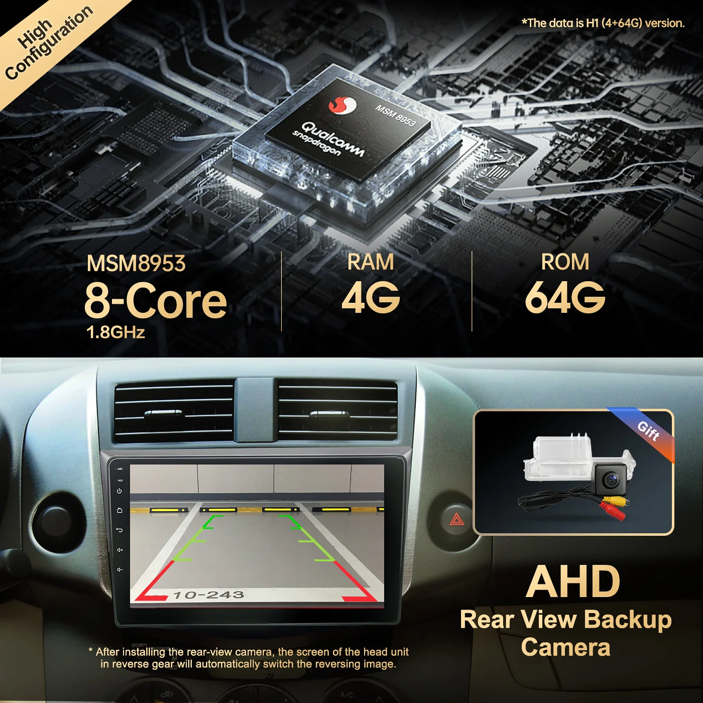 US $164.65 Car Radio Android 100 QLED Screen For Toyota RAV4 20062018 Auto Stereo Multimedia Navigation Video Player GPS Carplay NO 2 DIN