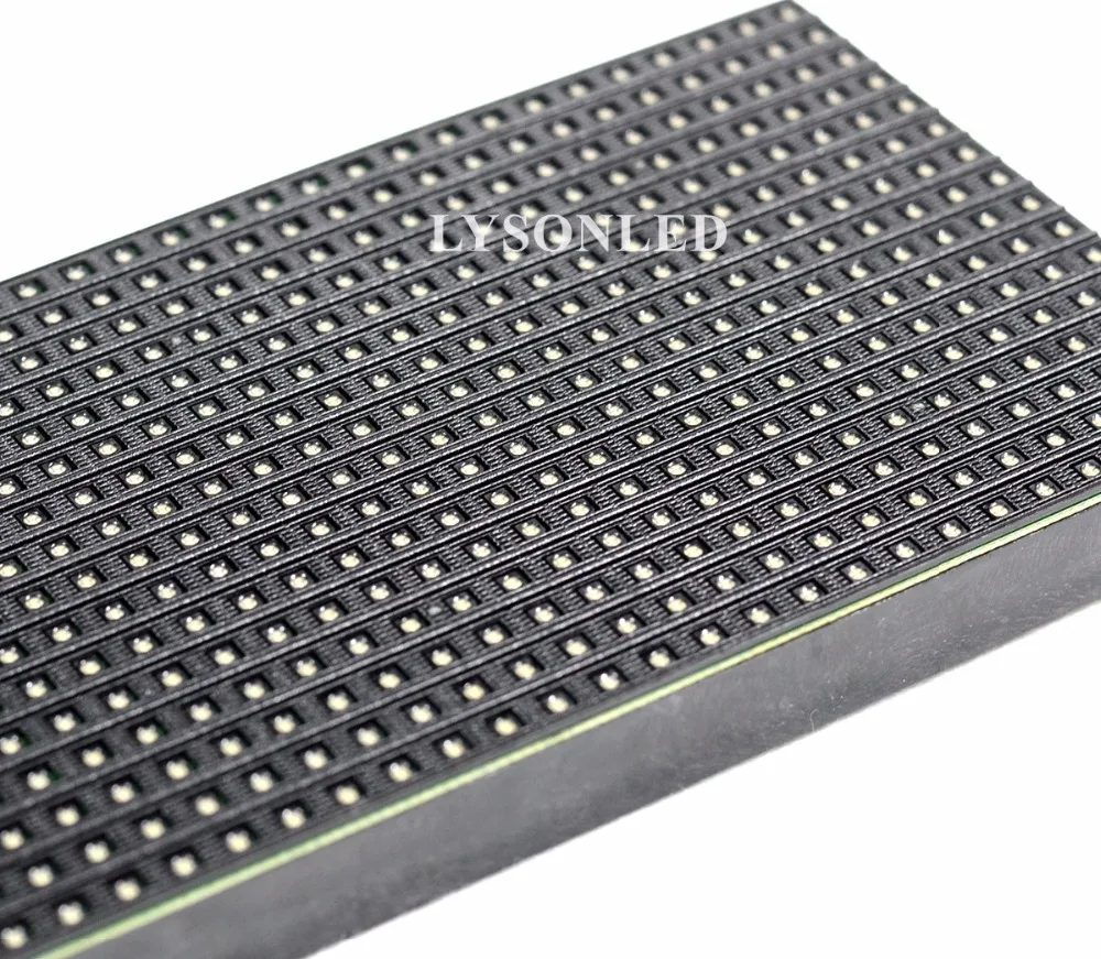 Внутренний P4.75 двухцветный SMD 2 в 1 светодиодный модуль 304*76 мм магазин движущийся