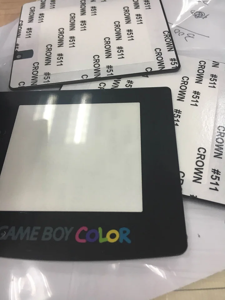 Vitre remplacement écran Gameboy Color - Pokemon GBC