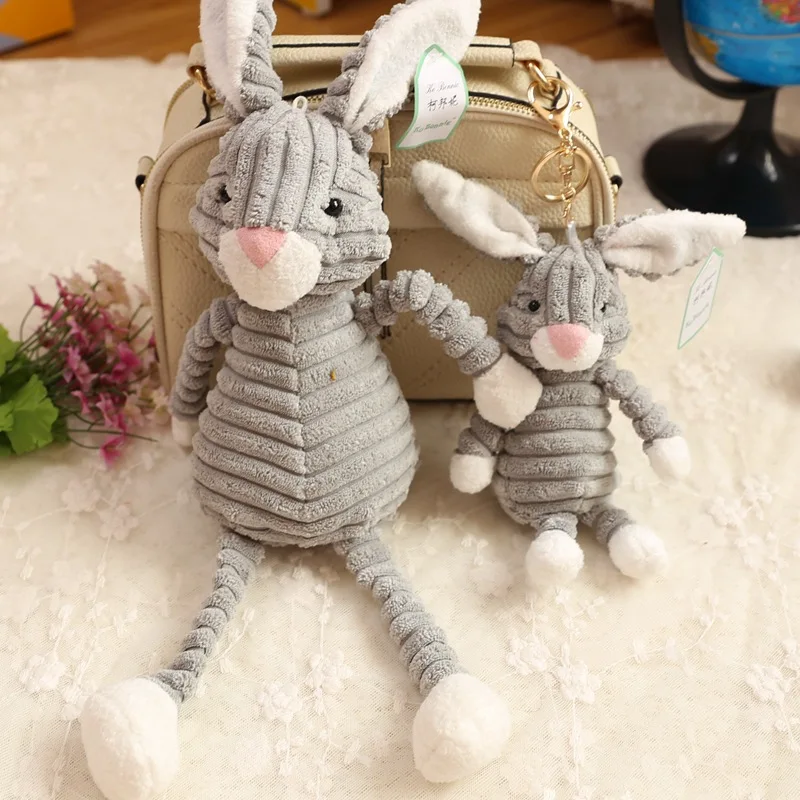 Слон кролик лиса свинья плюшевые игрушки мягкие Kawaii животных мультфильм брелок прекрасный подарок для детей хорошее качество