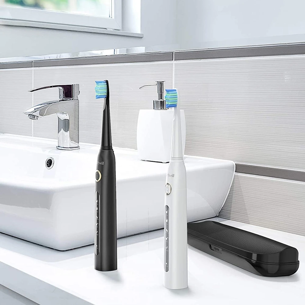 Fairywill Sonic Electric Toothbrushes for Adults Kids 5 Modes Smart Timer Rechargeable Whitening Toothbrush with 10 Brush Heads Fairywill Sonic Electric Toothbrushes for Adults Kids 5 Modes Smart Timer Rechargeable Whitening Toothbrush with 10 Brush Heads