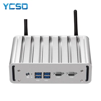 

YCSD Dual LAN Gigabit Ethernet Mini PC Celeron 2955U J1800 J1900 Mini Computer Windows 7 2*LAN 2*COM WIFI USB Computer PC