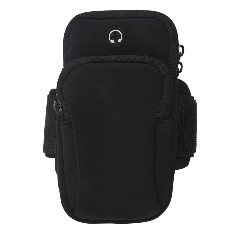

Cell Phone Armband Running Case Sports Arm Bag Holder Fitness Strap Exercise Band Jogging Case Arm Band (black)