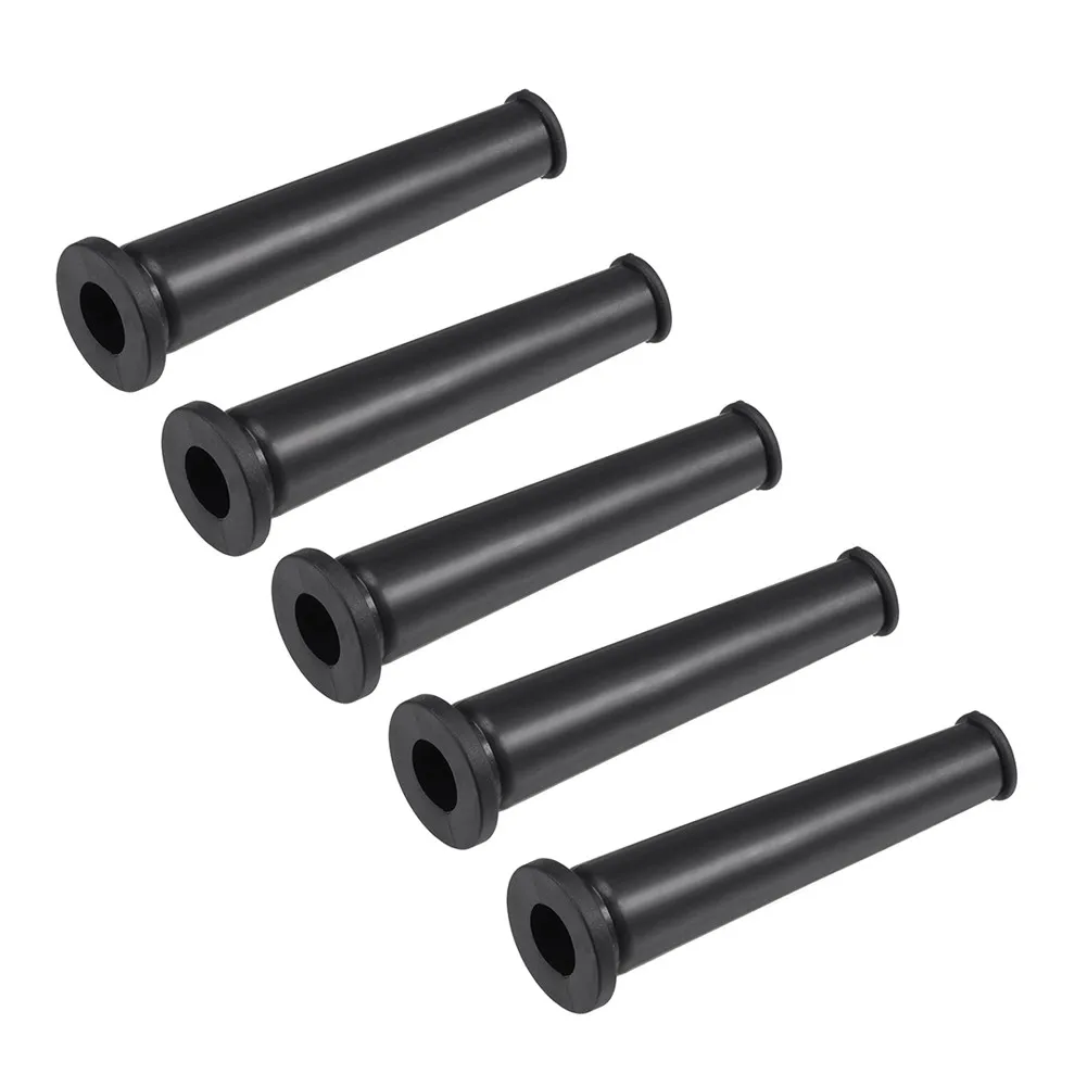 Black Rubber Wire Protector Cable Sleeve Boot Cover For Angle Grinder Electric Drill Cable Wire Protection Boat Protec 5Pcs dust cover,cable sleeve kit