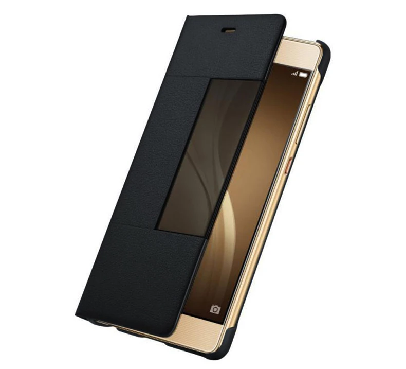华为P9 PLUS 新款 侧窗皮套 (11)