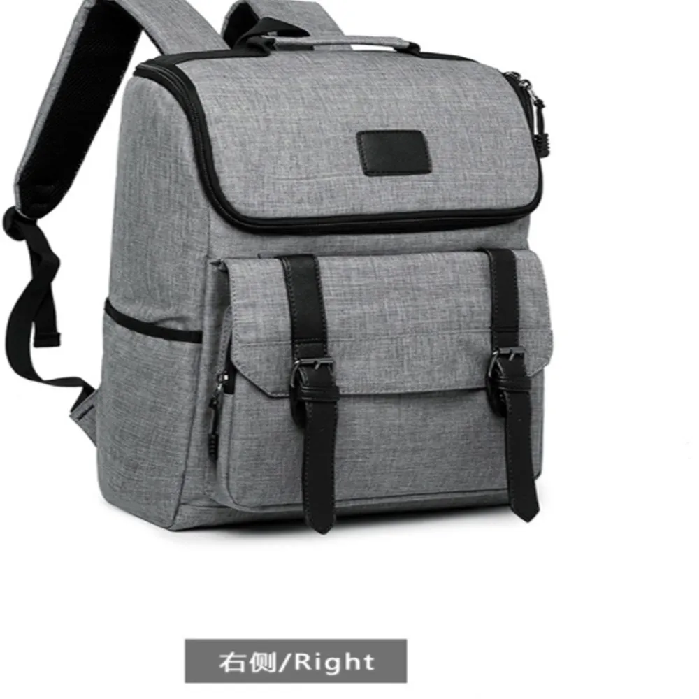 Korean Version Of The Bag Computer Bag Student Backpack Men's Bag Men Women Unisex Bag Clothes Home Storage Bag