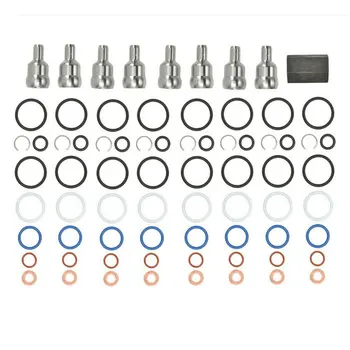 

Auto Accessories Removal Tool & O-rings &Injector Seal Kits Replacement for Ford 6.0L Powerstroke Oil Rail Leak Repair Kit