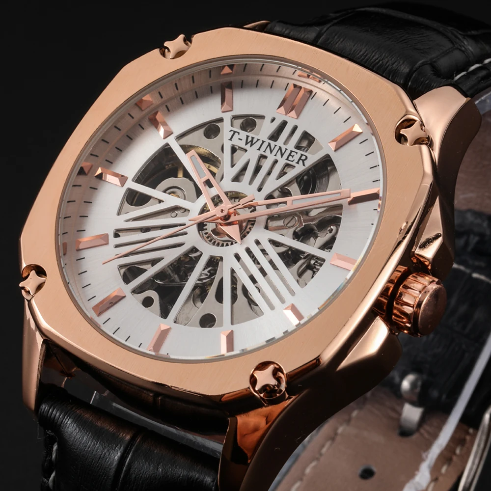 Часы наручные Winner Мужские автоматические спортивные брендовые роскошные