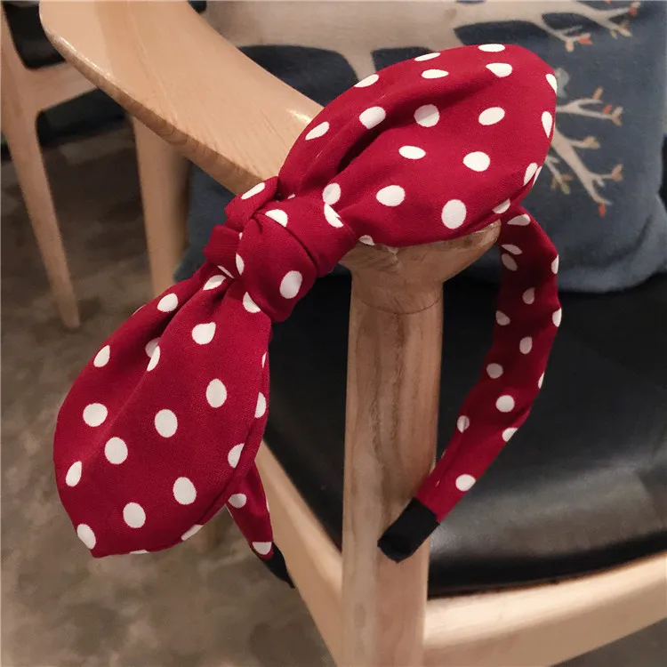 Fashion Lady Fabric Big Ribbon Hair Hoop Girls Bow Widened Headband Ornaments Hairbands For Women Headwear Hair Accessories