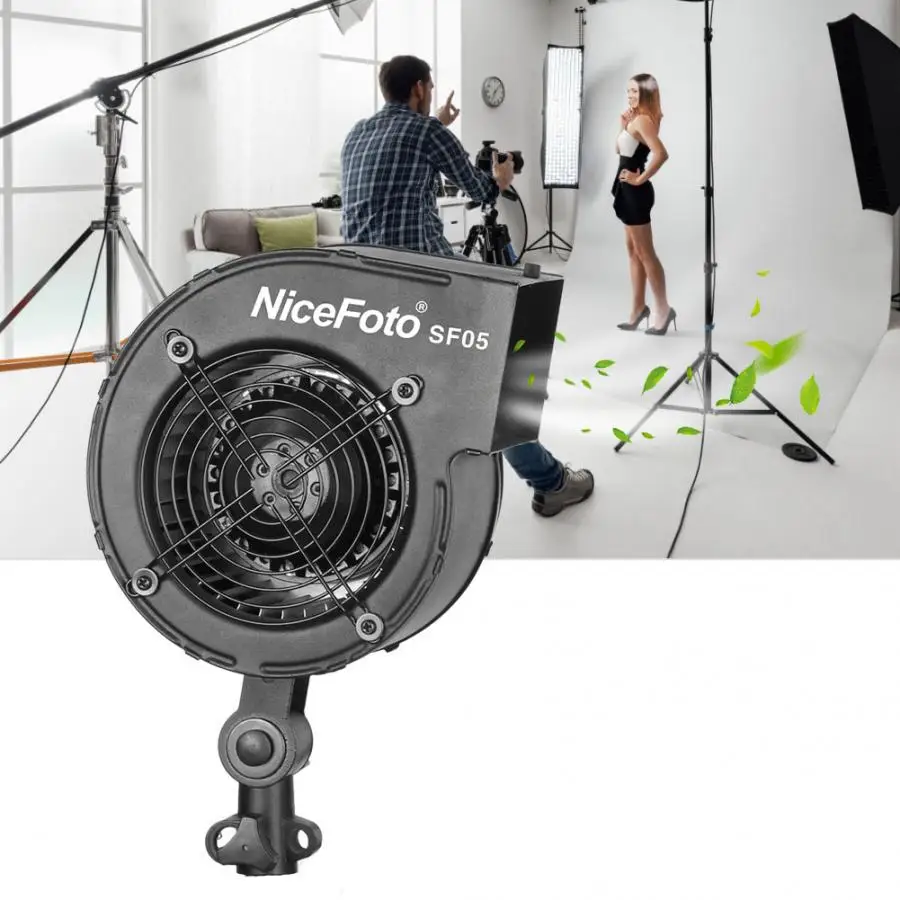 

NiceFoto SF-05 120W Photography Fan Blower Stage Special Effect Blowing Machine New