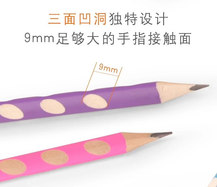 4 шт. HB Kawaii деревянные свинцовые карандаши, креативные карандаши с отверстиями для детей, подарки, школьные офисные принадлежности, новинка, канцелярские инструменты для коррекции