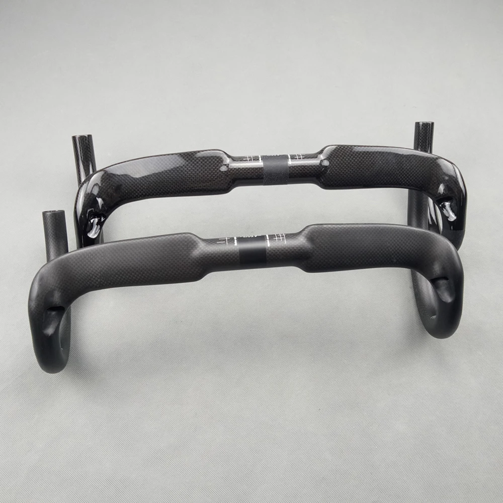 Carbon fiber handlebar for road bike, 31.8mm, 400/420/440