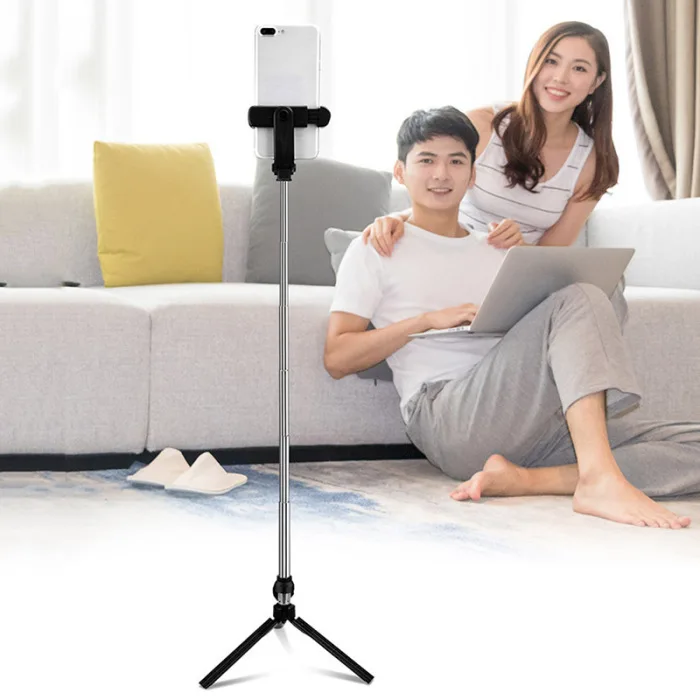 Selfie Tripod Bluetooth Portable Holder Aluminum Alloy Telescopic For Mobile Phone SP99