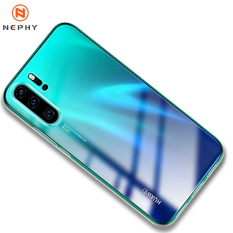 Ультратонкий прозрачный силиконовый чехол для телефона huawei P10 P20 P30 Mate 10 20 20X 30 Lite Pro
