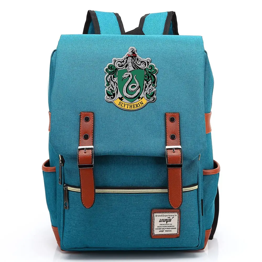 Для Vip Link дропшиппинг индивидуальные Волшебная школа Хогвартс для мальчиков и девочек портфели для подростков школьные сумки рюкзаки для женщин и мужчин - Цвет: 07