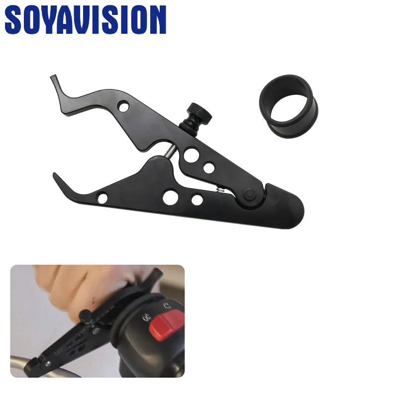 Motorbike Throttle Control Lock Hand Grips Assist Part Adjustable