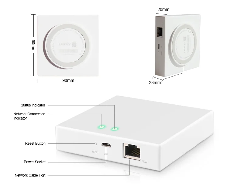 Домашний центр шлюза Tuya Zigbee