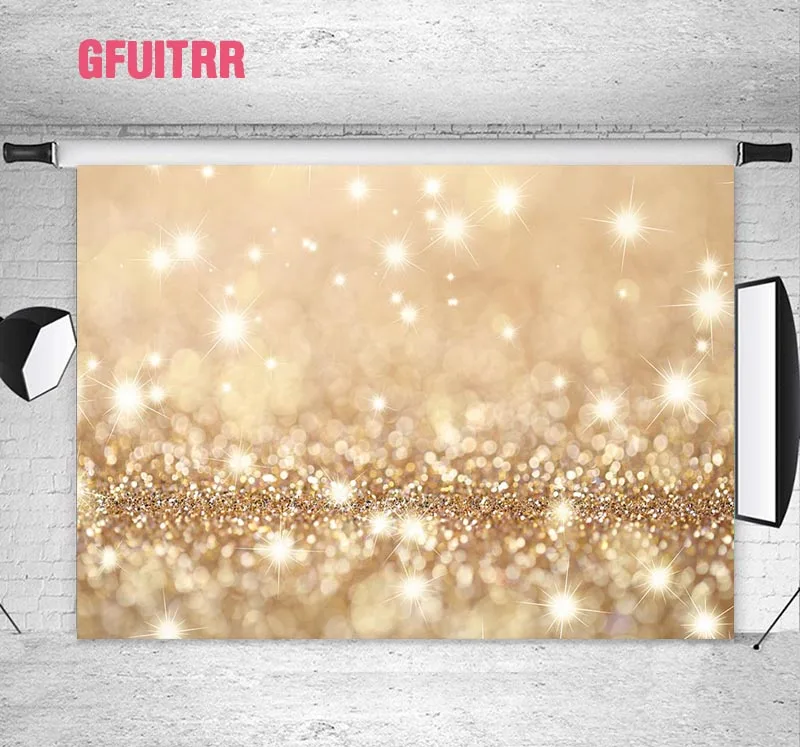 Виниловый фон для фотосъемки с розовым золотом и блестками | Электроника