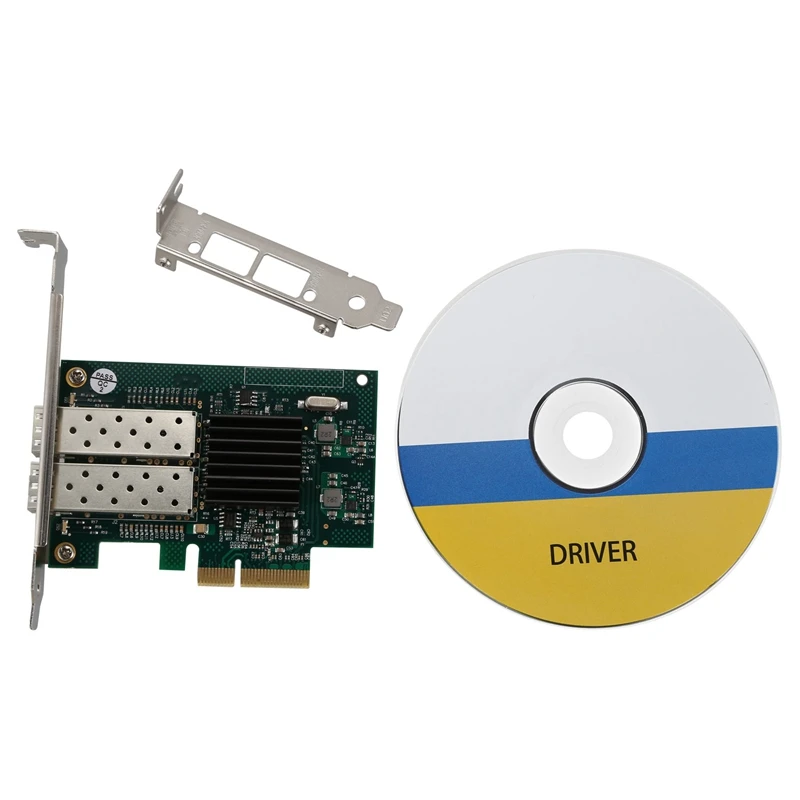 Network Card For Intel 82576 Chip 1G Gigabit Ethernet Converged Network Adapter(Nic), Dual Sfp Ports, Pci Express 2.0 X4